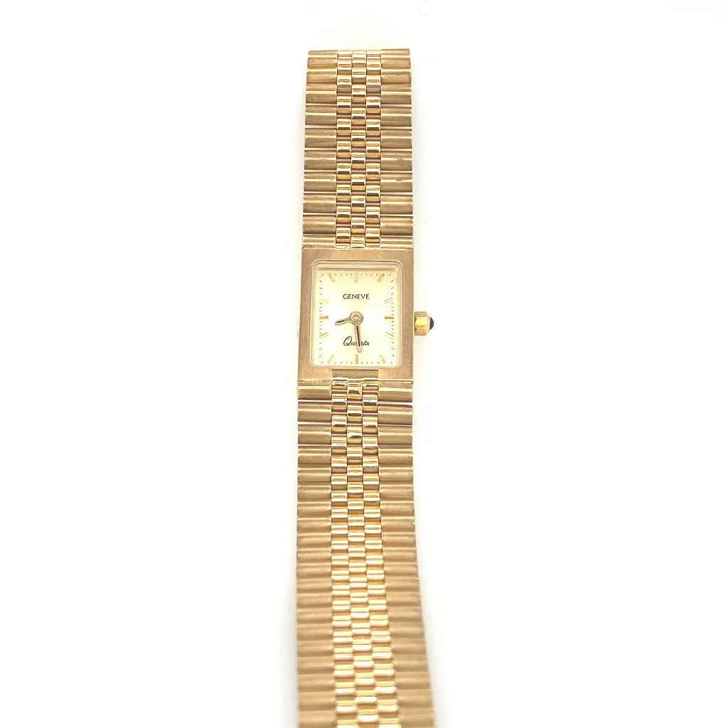 14kt Yellow Gold Geneve Watch