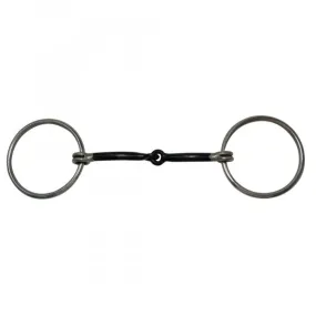 3/8 SMOOTH SWEET IRON LOOSE RING SNAFFLE #DR043