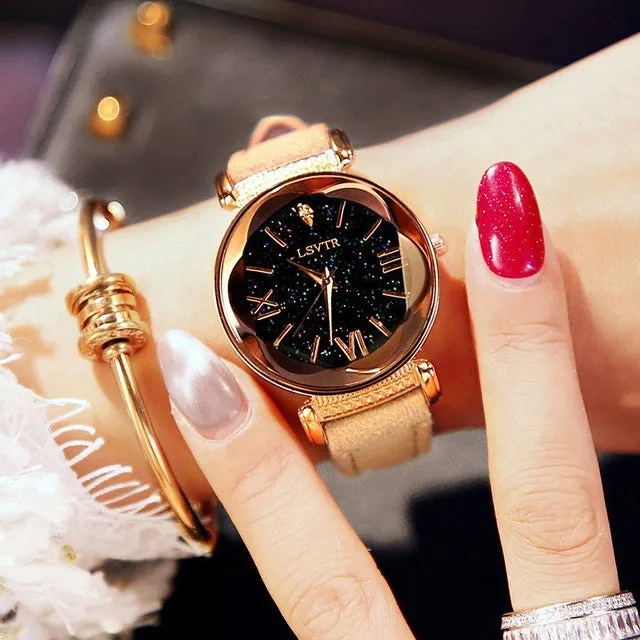 50% OFF Eighth Colors Starry Sky Watch Perfect Gift Idea!