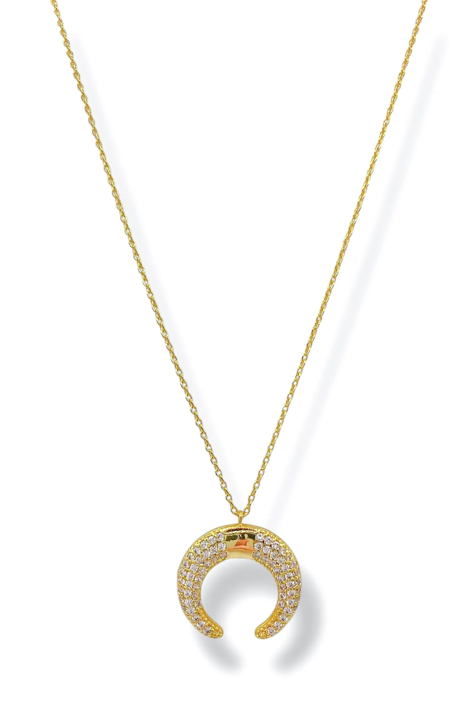 Along For The Ride Horn Necklace