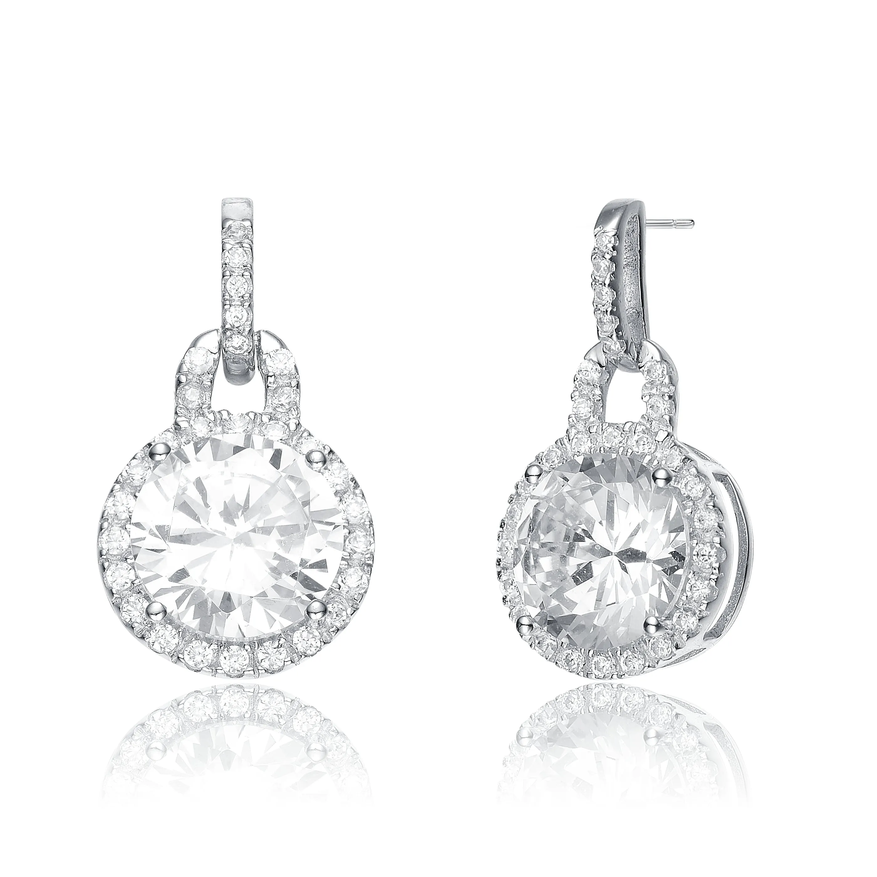 Audrey Gleaming Drop Earrings