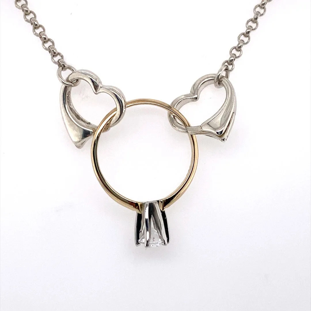 Beeghly & Co. Sterling Silver Maternity Necklace