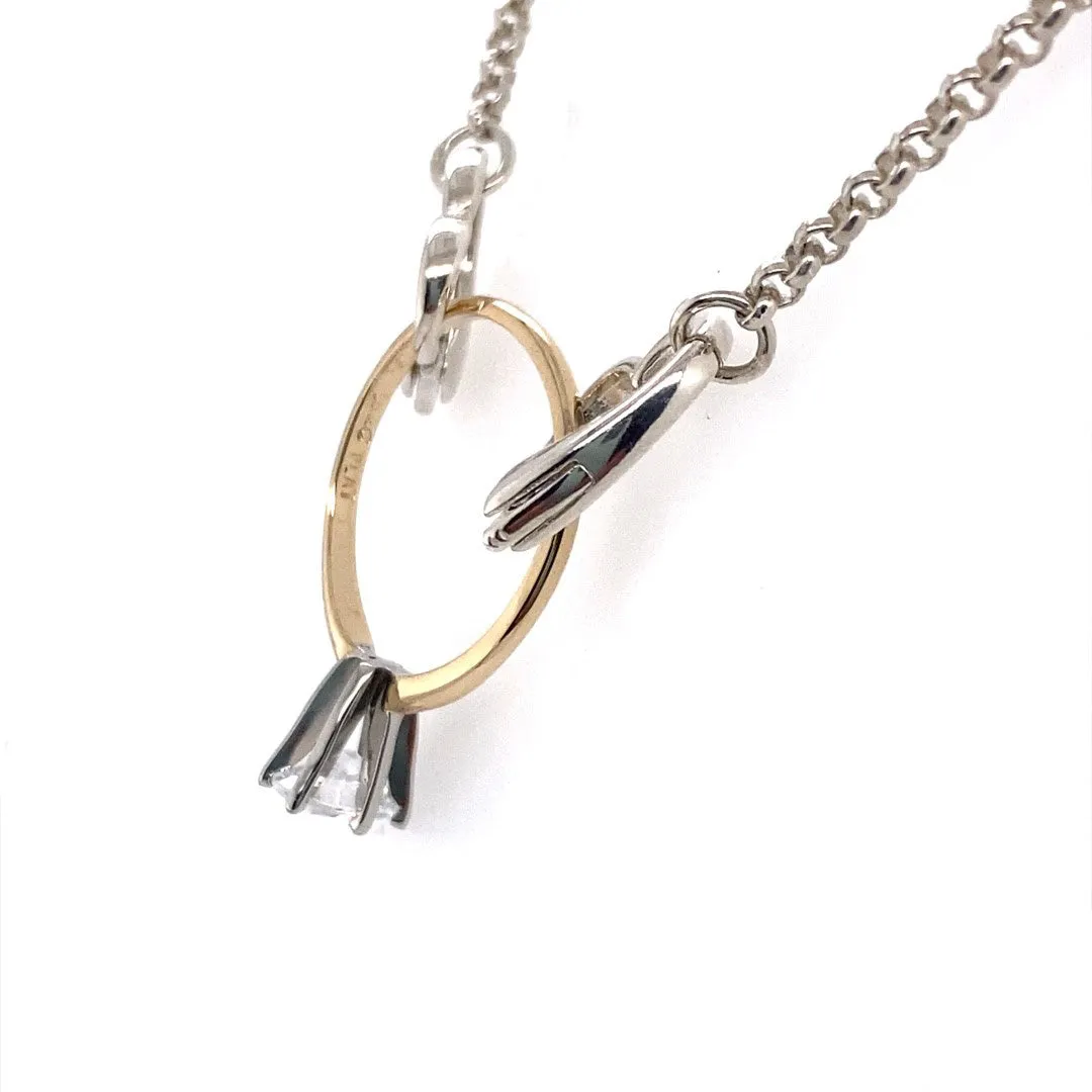 Beeghly & Co. Sterling Silver Maternity Necklace