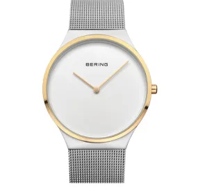 Bering 12138-014 Classic Stainless Steel Mesh Strap Unisex Watches