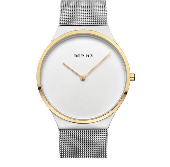 Bering 12138-014 Classic Stainless Steel Mesh Strap Unisex Watches