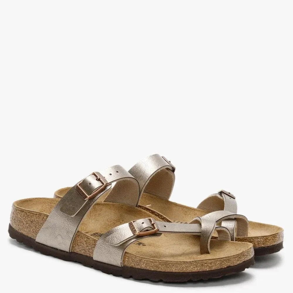 Birkenstock Mayari Graceful Taupe Birko Flor Regular