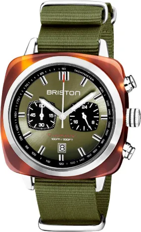 BRIS Watch Clubmaster Classic SpORSt Green Olive
