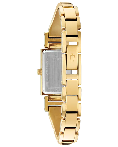 Bulova 97P141 Classic Gold Stainless Steel Strap Women Watches