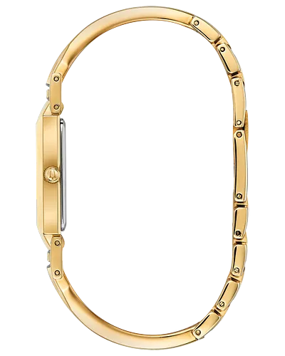 Bulova 97P141 Classic Gold Stainless Steel Strap Women Watches