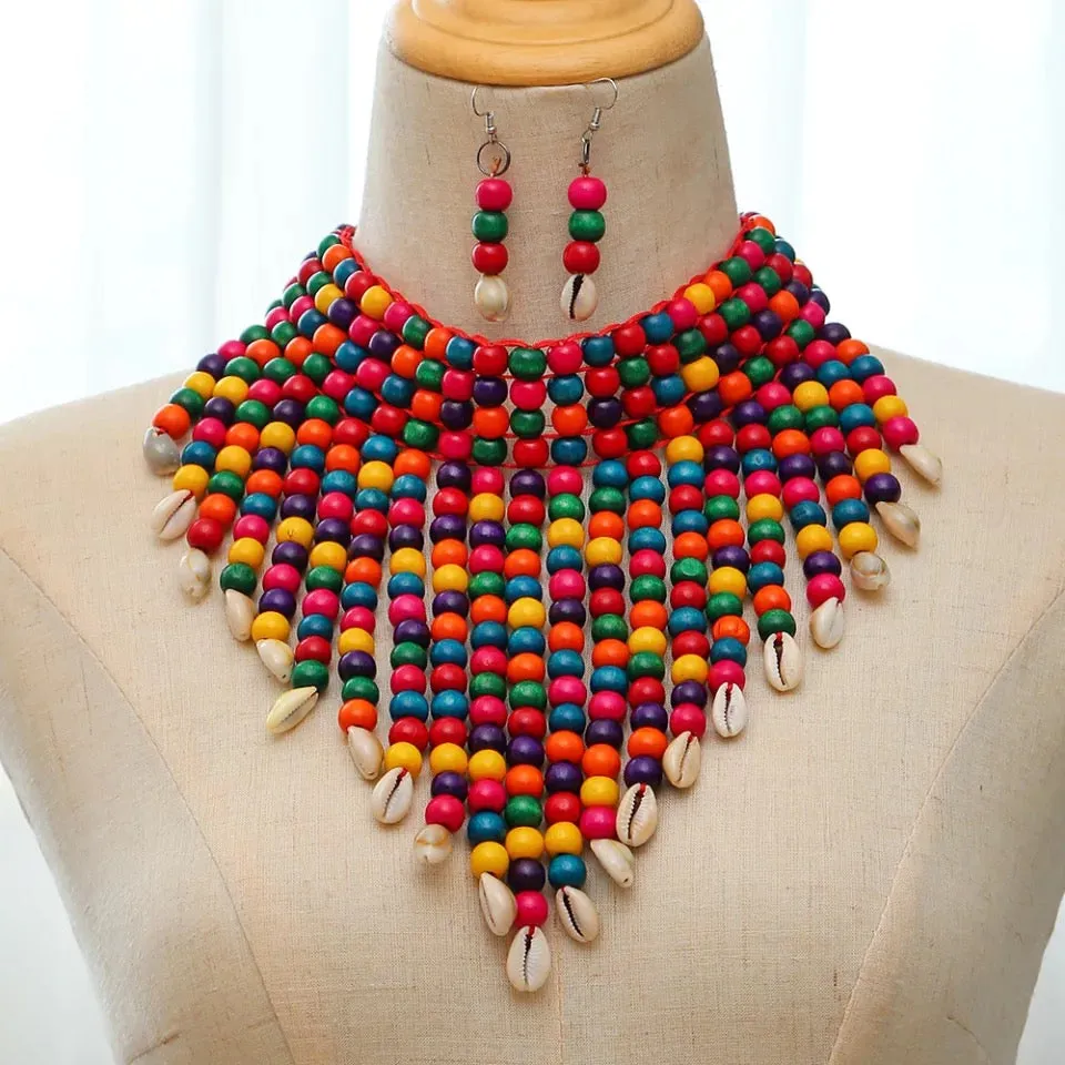 Chunky Multi Bead Layered Set