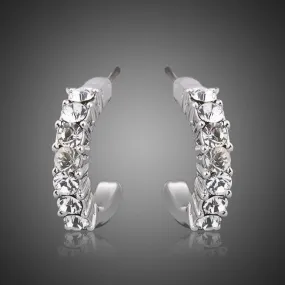 Classic Crystal Stud Earrings