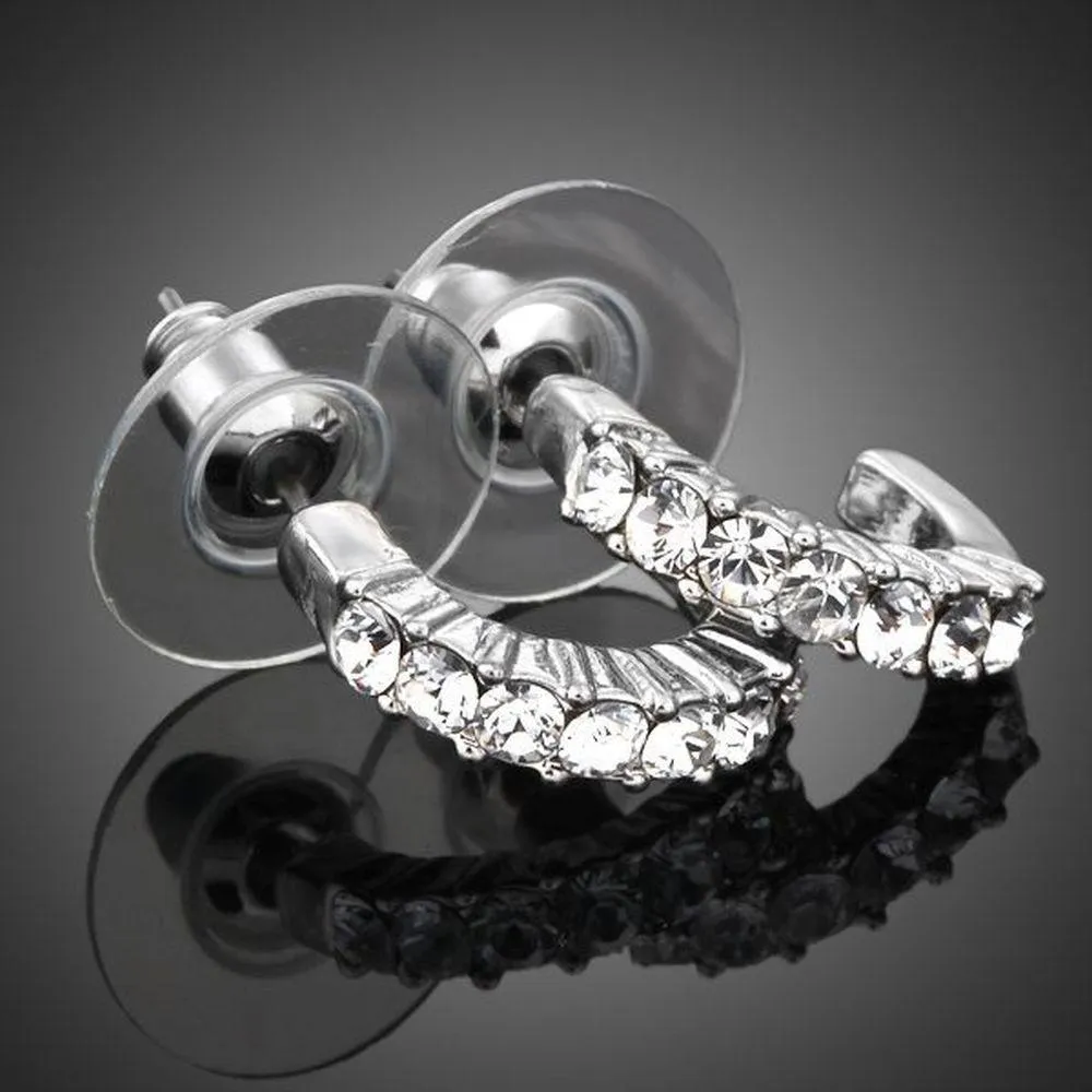 Classic Crystal Stud Earrings