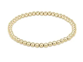 Classic Gold 5mm Bead Bracelet