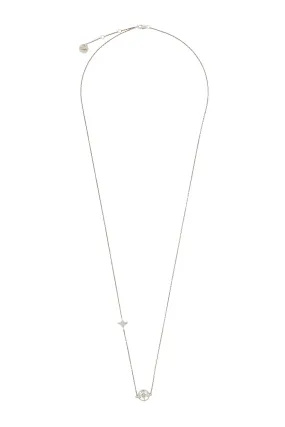 CUT OUT PENDANT NECKLACE SILVER PLATED