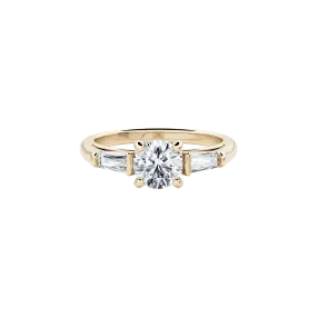 Cycad engagement ring