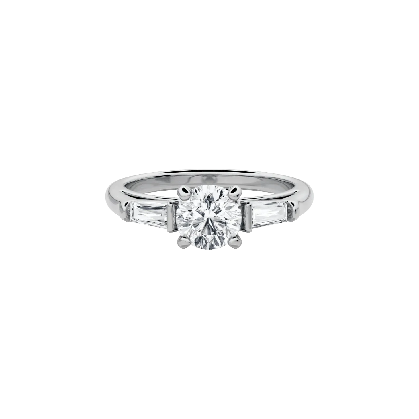 Cycad engagement ring