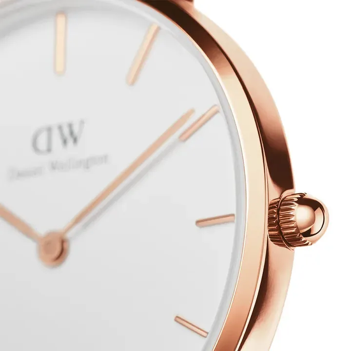 Daniel Wellington Watch Petite Rosewater White 36mm
