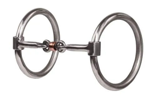 EQ O Ring Snaffle ~ Smooth Dogbone