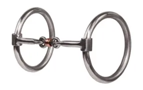 EQ O Ring Snaffle ~ Smooth Dogbone