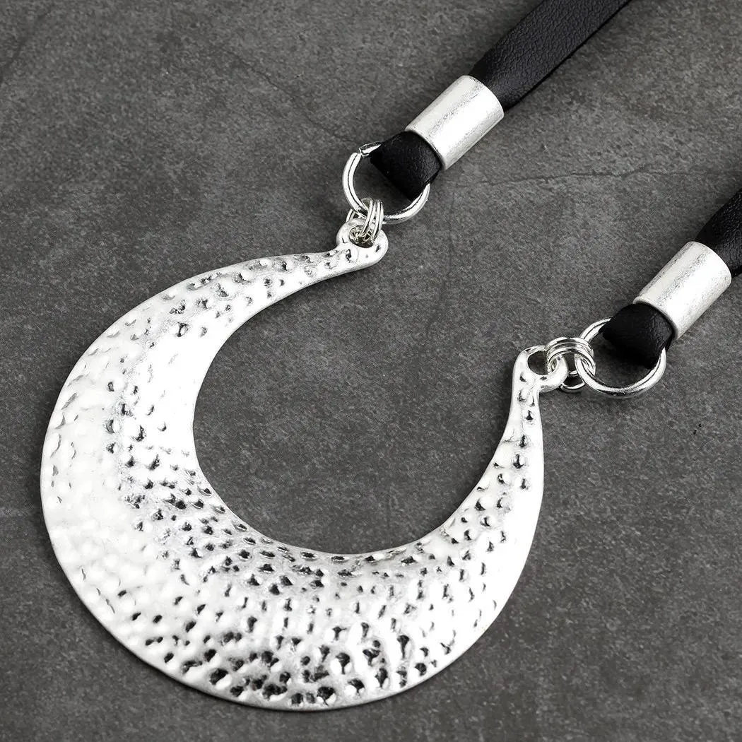 Fashion Jewelry Choker Necklaces for Women Silver Color Pendants