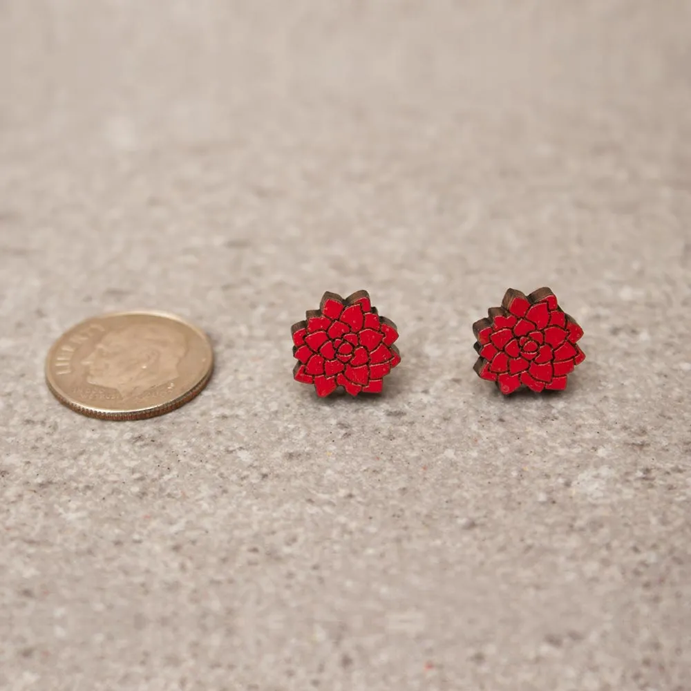 Flower Stud Earrings