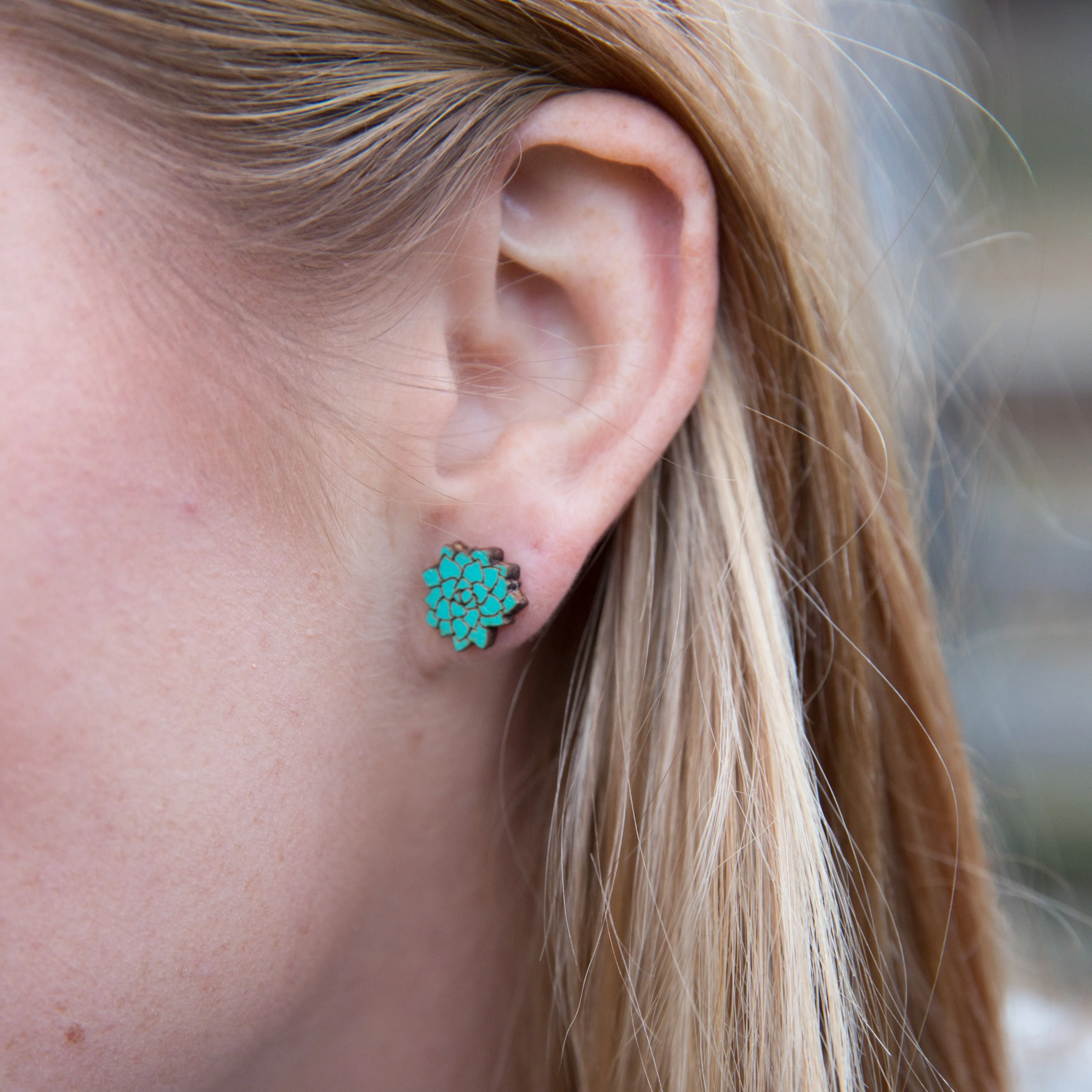 Flower Stud Earrings