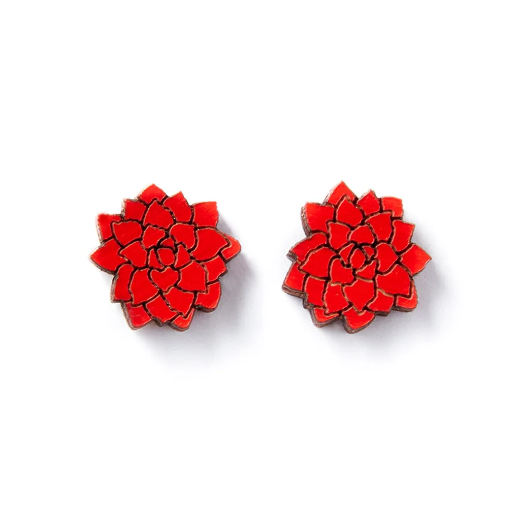 Flower Stud Earrings