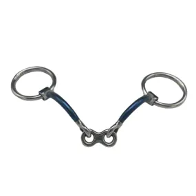 French Link Snaffle Bradoon Bit