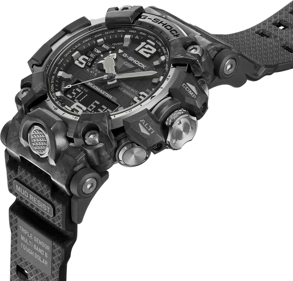 G-Shock GWG2000-1A1 Mudmaster Tough Solar Shock Resistant Black
