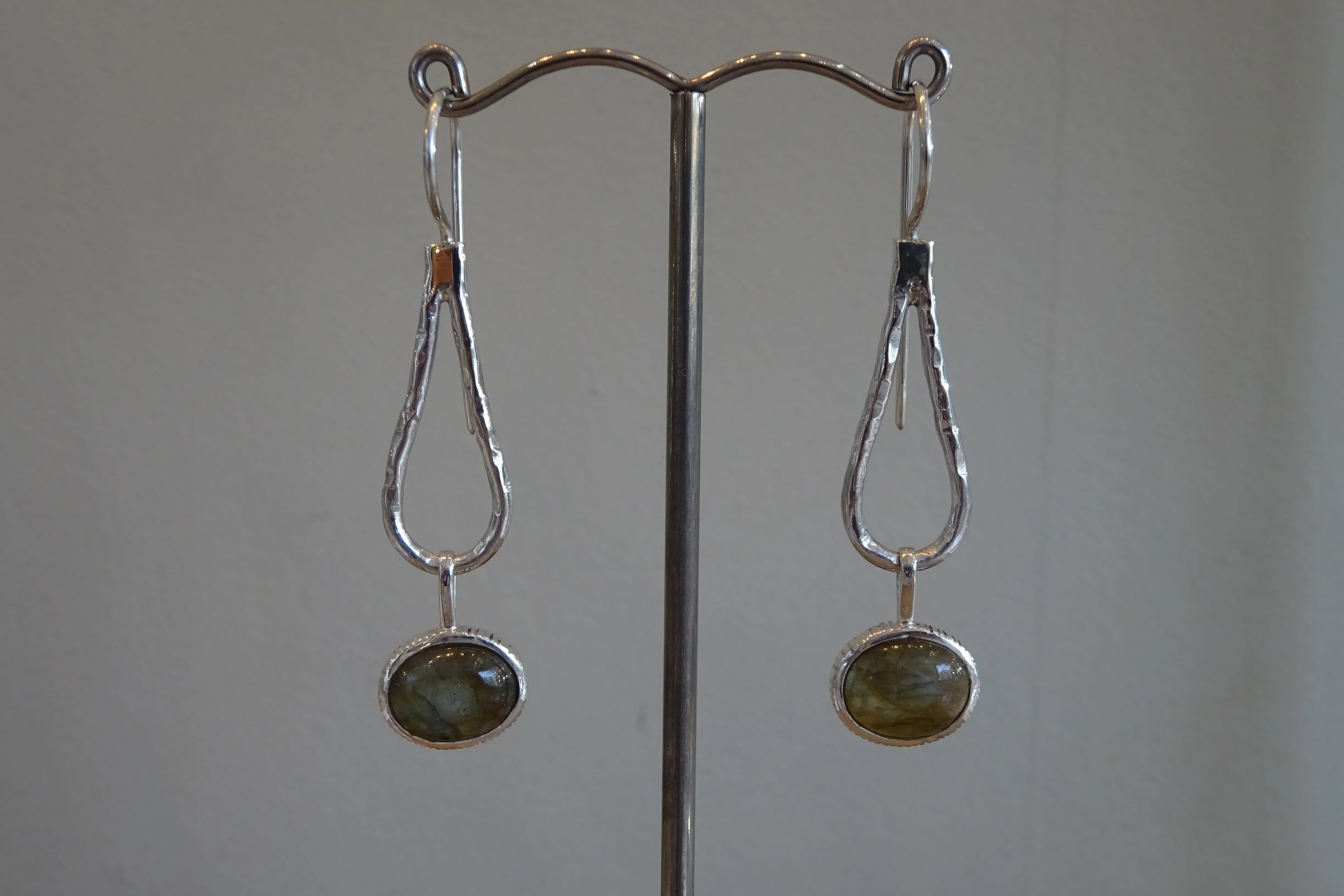 Glamorous Labradorite Earrings