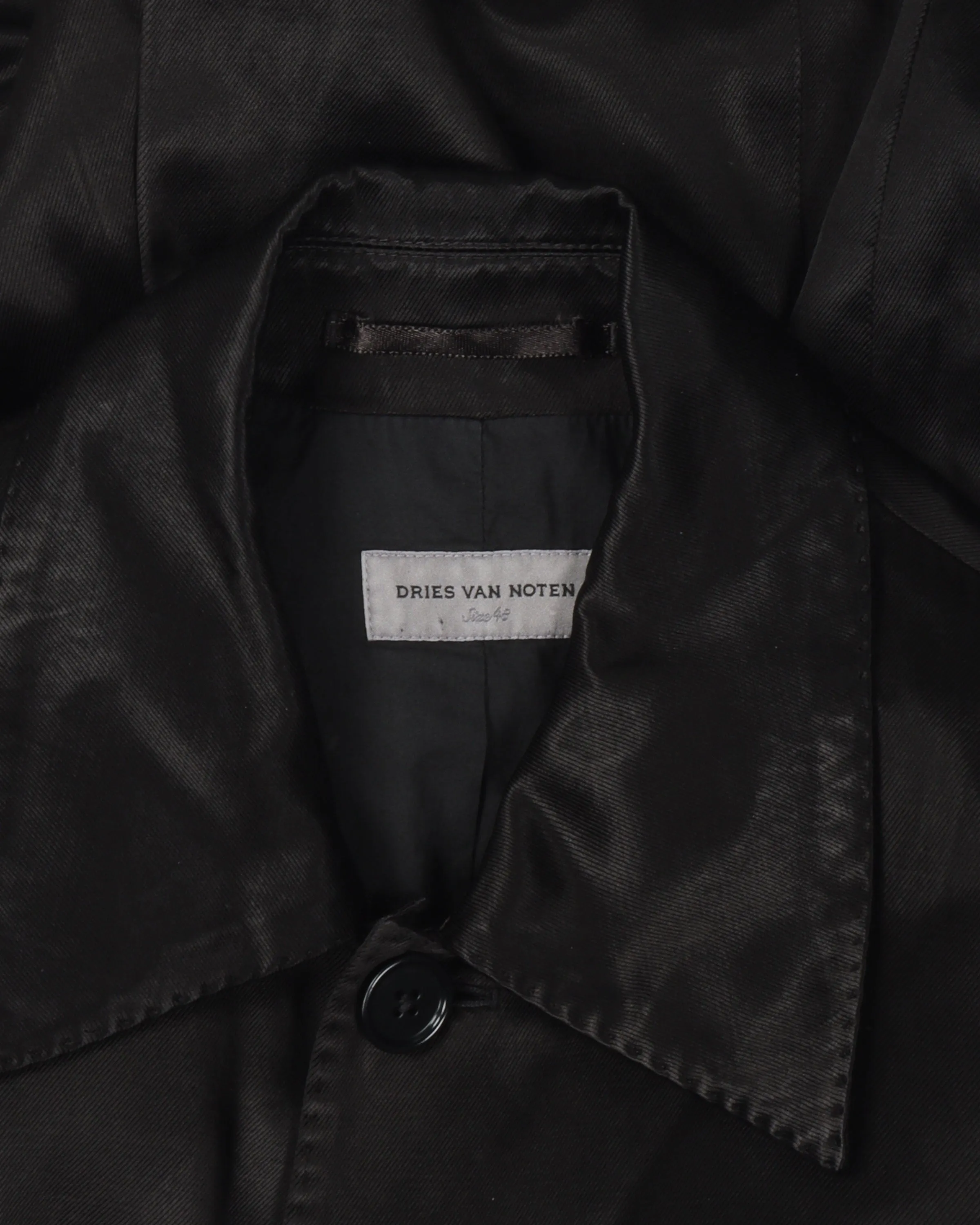 Gleaming Cupro Sample Blazer