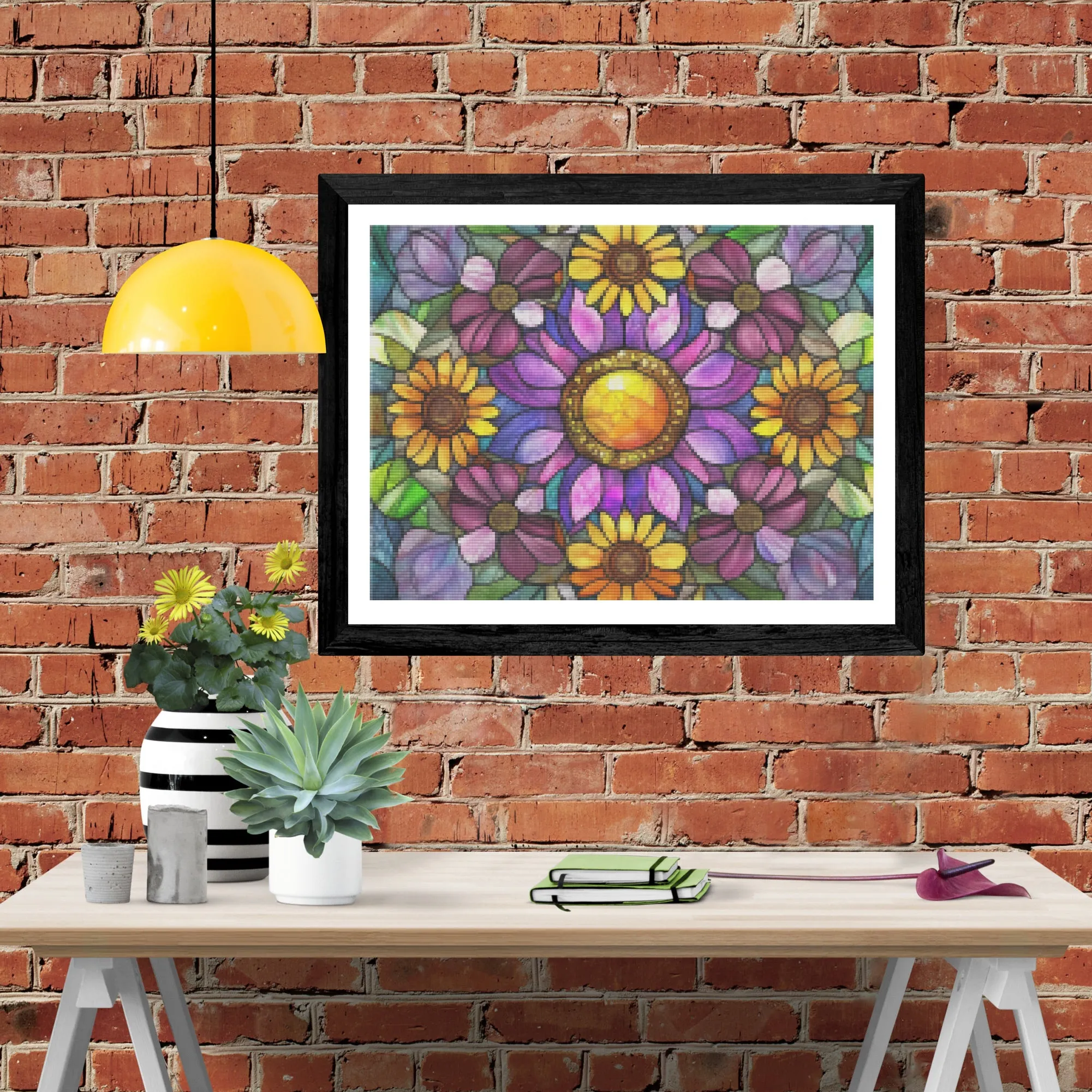 Gleaming Garden Mandala