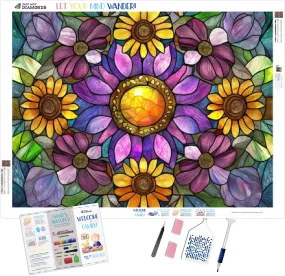 Gleaming Garden Mandala