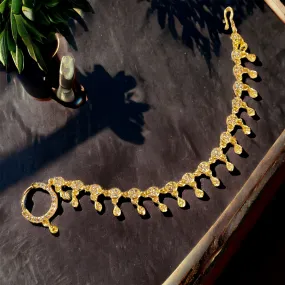 Gleaming Gold Nose Pin