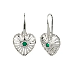 Heart Rays Earrings