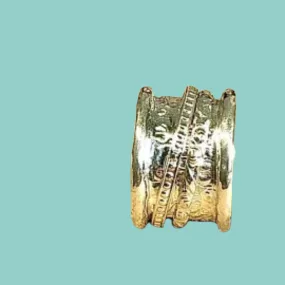 Israeli Spinner rings for woman handmade designer jewelry. Israeli meditation rings