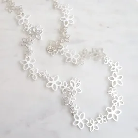 Jasmine Alternating Flower Necklace
