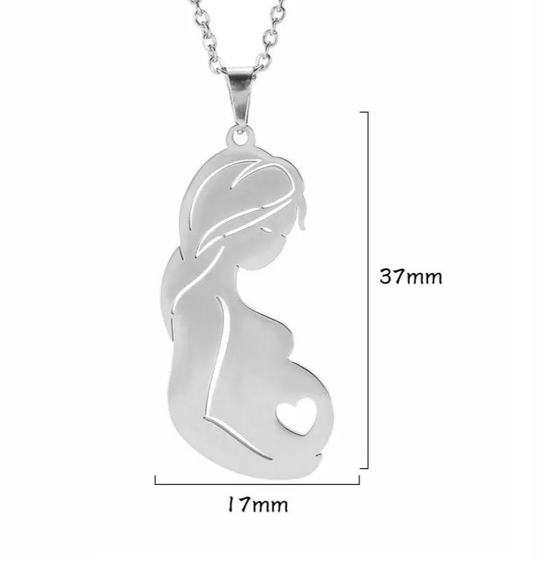 Lovely Family Necklaces - Maternal love
