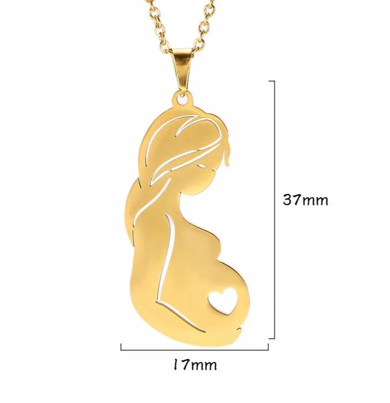 Lovely Family Necklaces - Maternal love