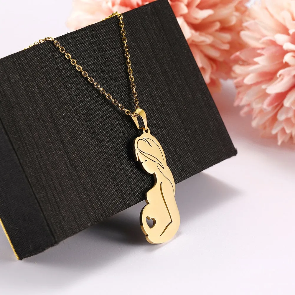 Lovely Family Necklaces - Maternal love