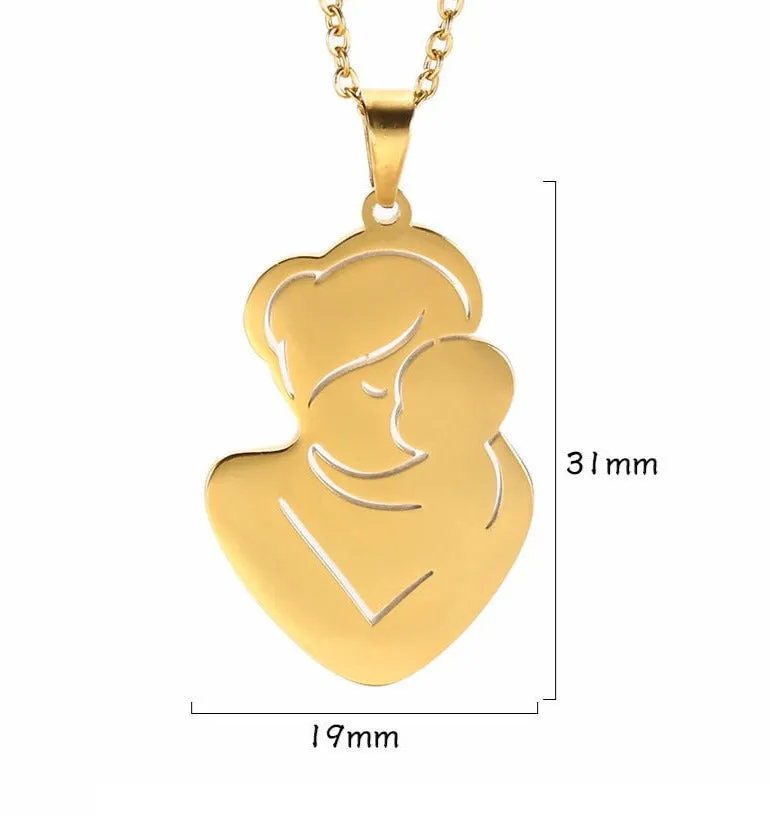 Lovely Family Necklaces - Maternal love