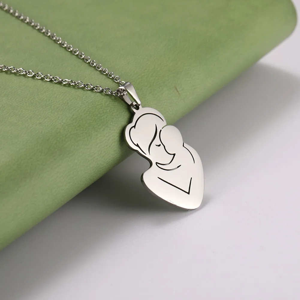 Lovely Family Necklaces - Maternal love