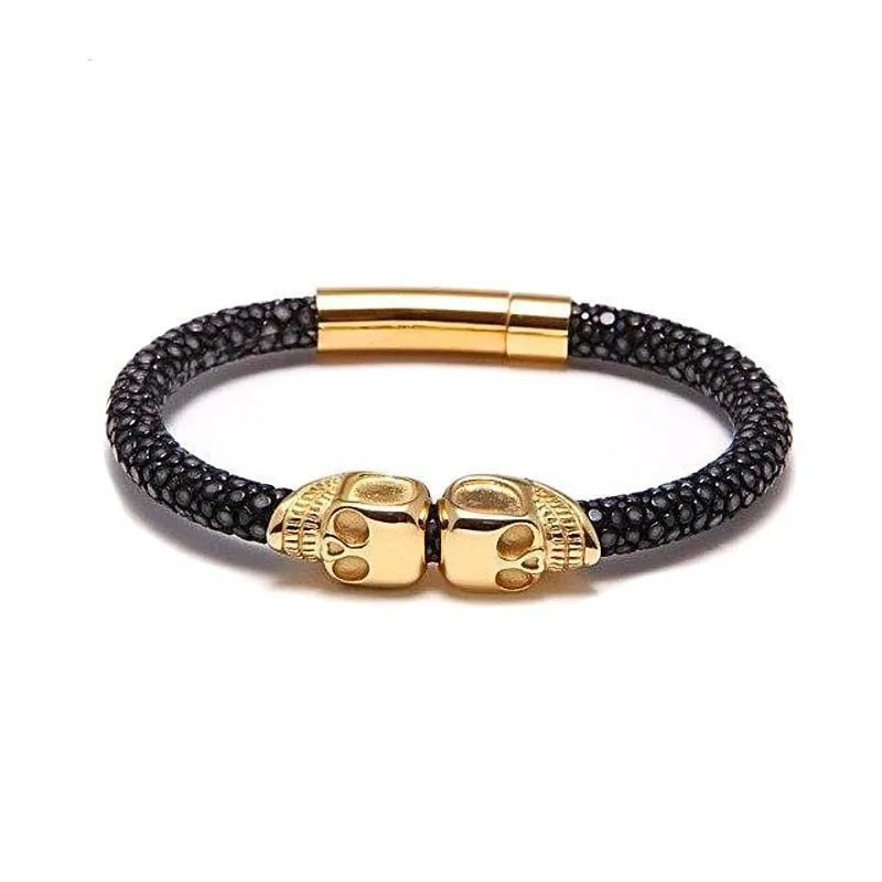 Men's Bravura Leather Double Head