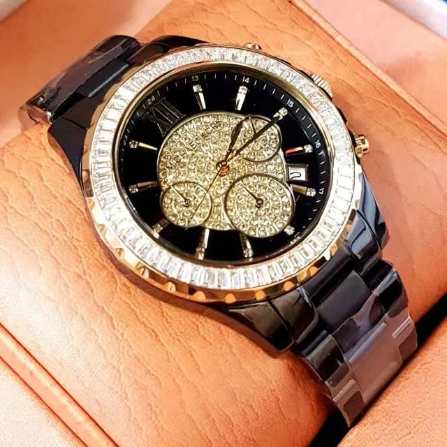 Michael Kors Women's MK5747 Madison Black Stainless Steel Watch