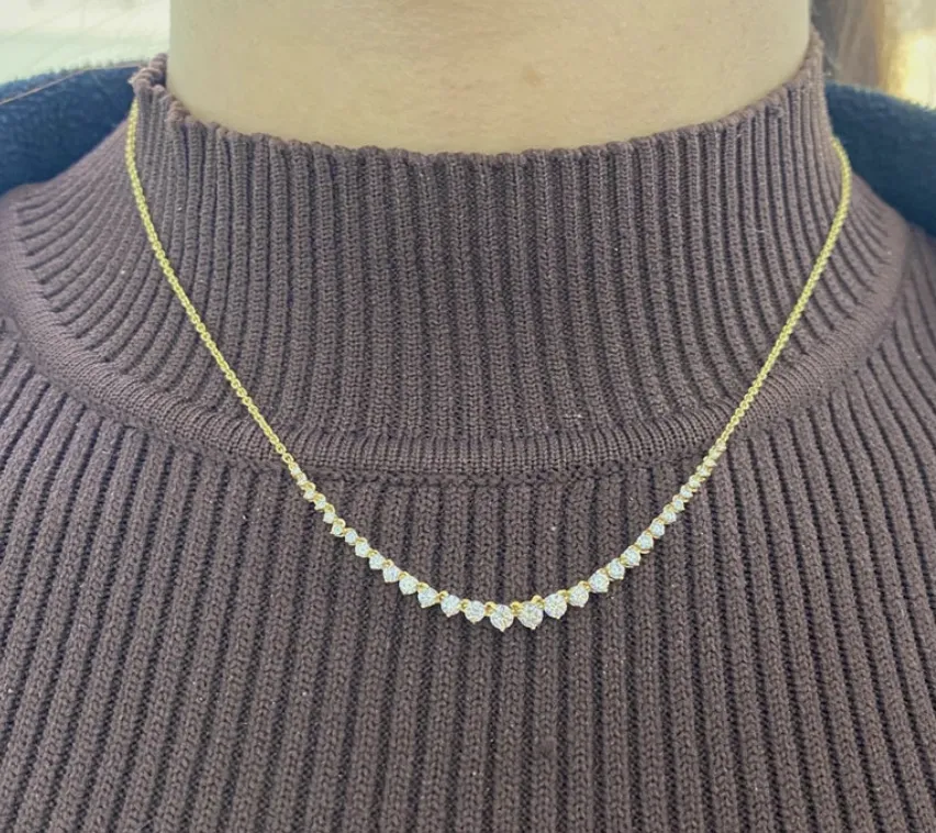 Mini Riviera Tennis Necklace