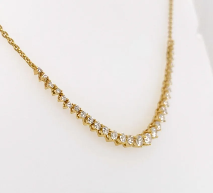 Mini Riviera Tennis Necklace