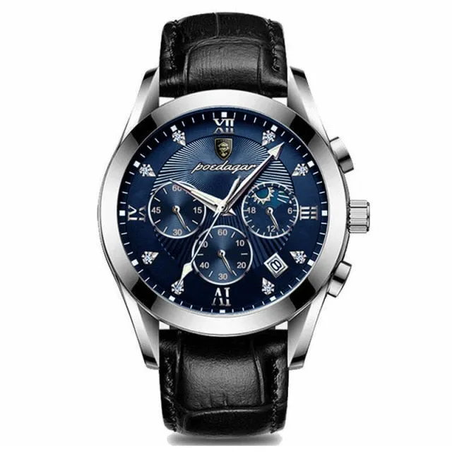 New Fashion Mens Watches Waterproof Luminous TLuxury Quartz Wristwatch