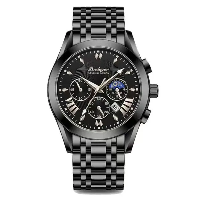 New Fashion Mens Watches Waterproof Luminous TLuxury Quartz Wristwatch