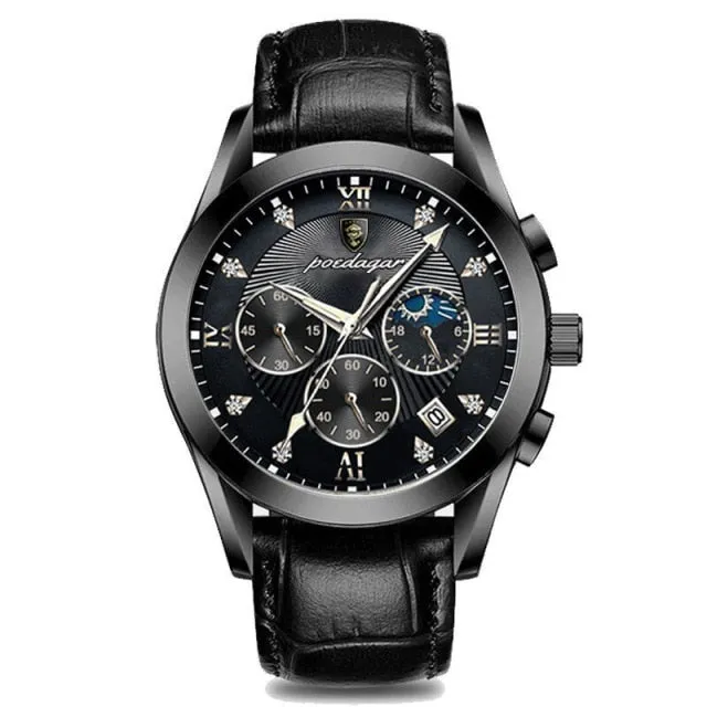New Fashion Mens Watches Waterproof Luminous TLuxury Quartz Wristwatch
