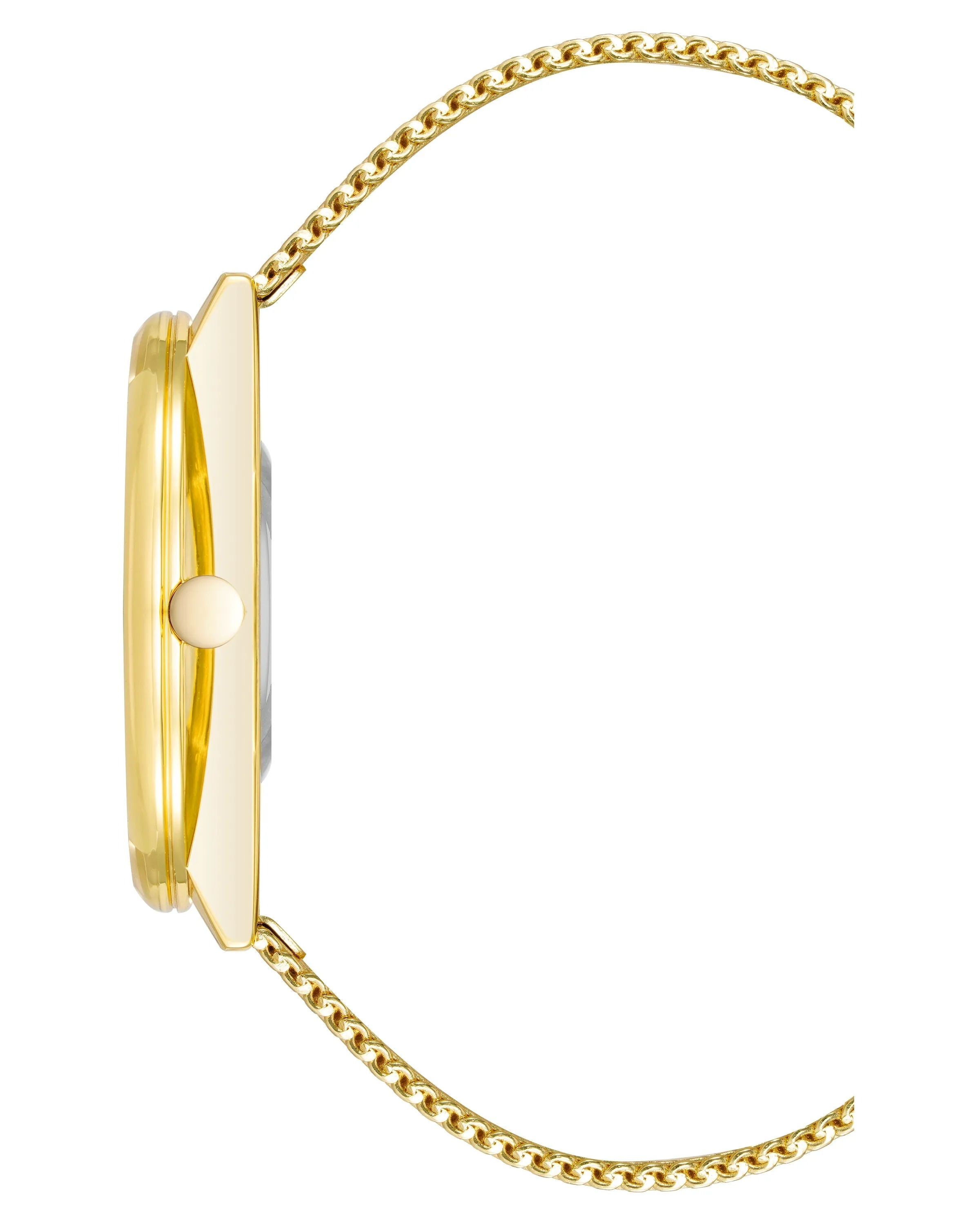 Nine West Gold Dial Analog Watch For -  Ladies NW-1980CHGB